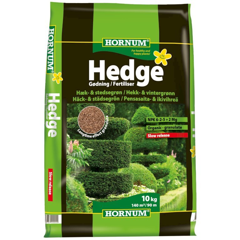 Hækgødning NPK 6-2-5 +2 Mg