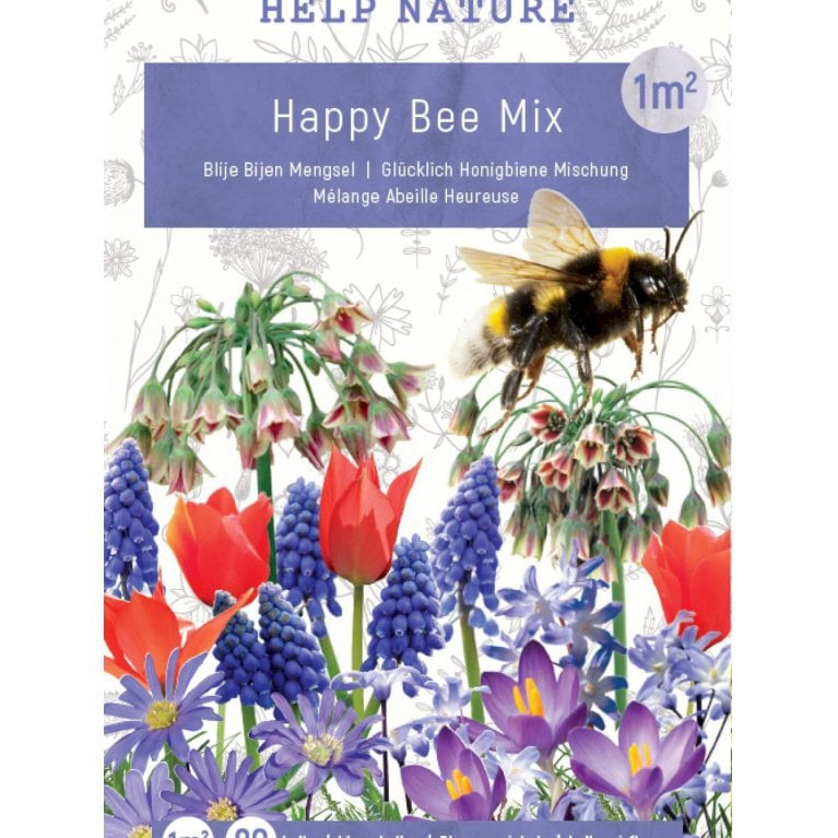 Happy Bee Mix 80 stk. (nr. E34) Vinter/forår