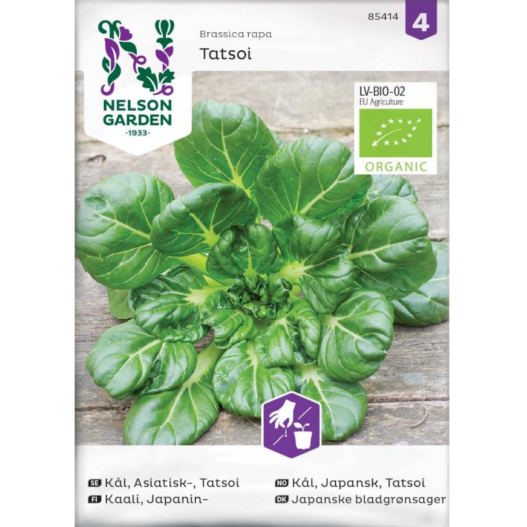 Japanske bladgrønsager, Tatsoi, Organic