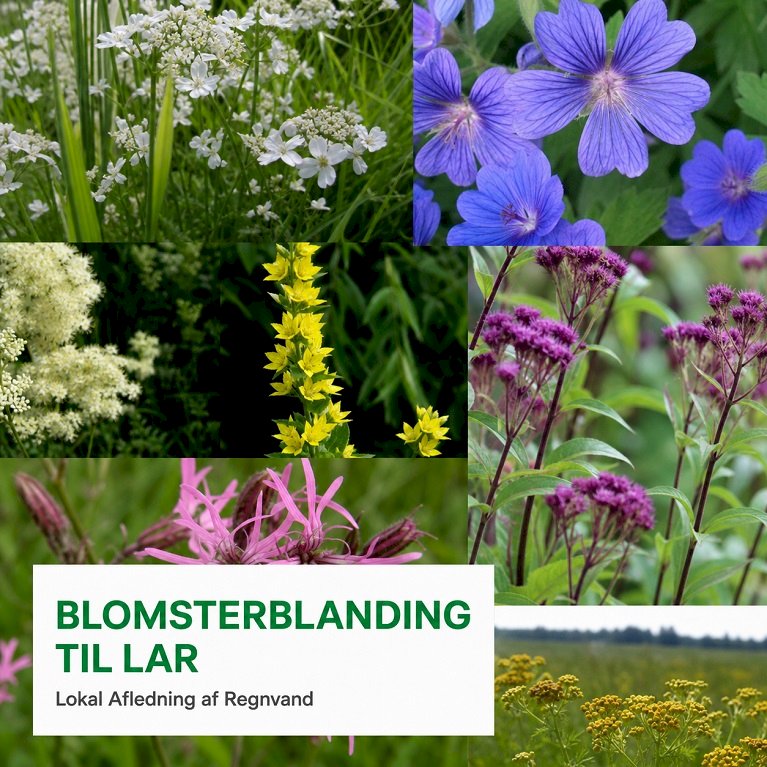 Blomsterblanding til LAR