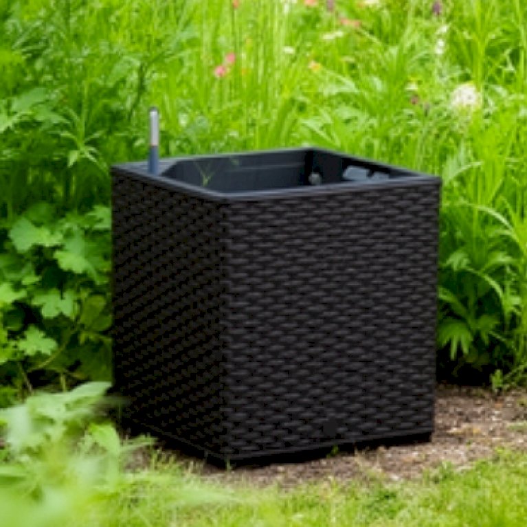 Casa, Mesh krukke - Granite