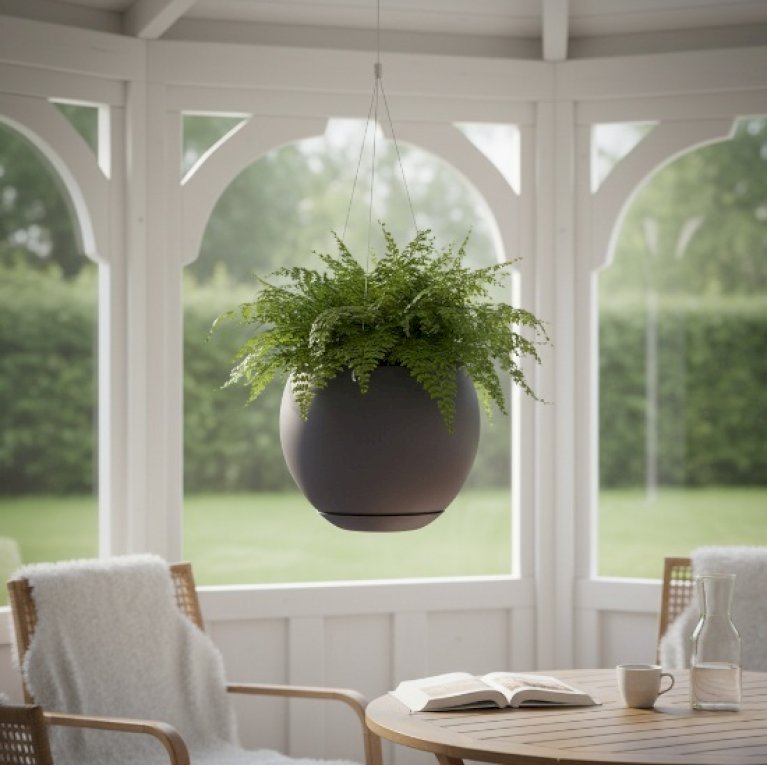 Easy, Lune hængeampel - Granit