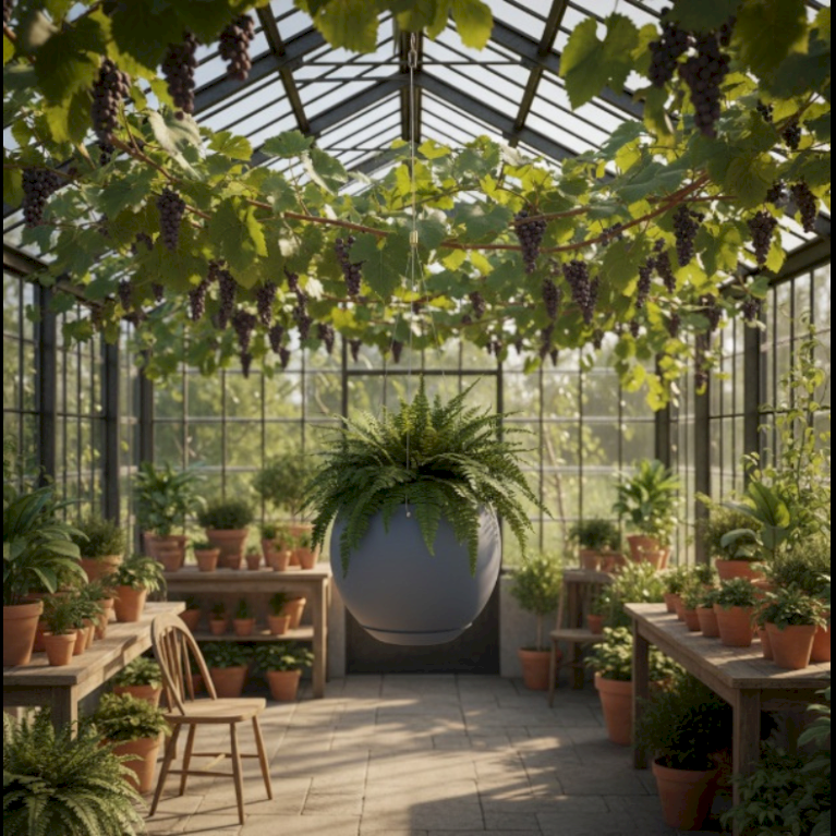 Easy, Lune hængeampel - Blå