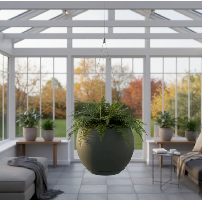 Easy, Lune hængeampel - Khaki