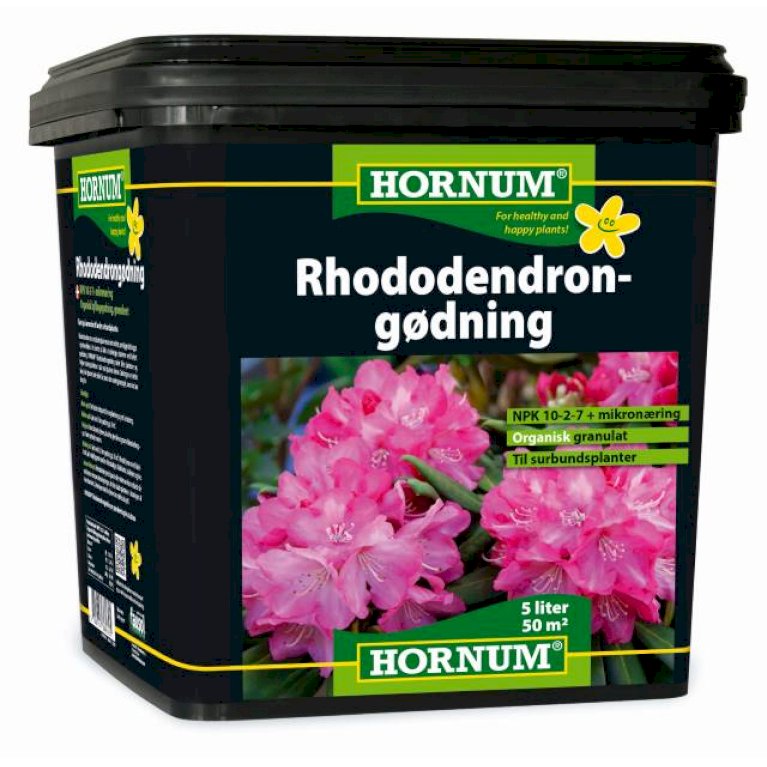 Hornum Rhododendrongødning NPK 10-2-7