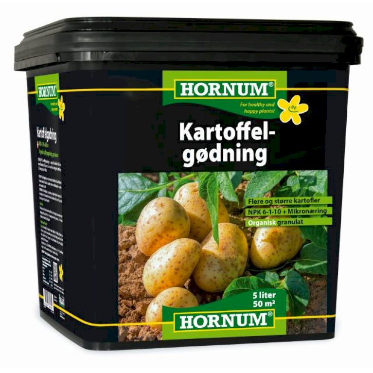 Hornum Kartoffelgødning NPK 6-1-10 Gødninger - Plantetorvet.dk