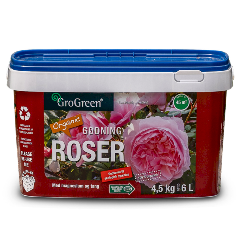 GroGreen® Roser NPK 6-2-8 + 2% Mg