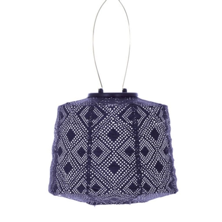 Lumiz Mosaic Lampshade 20 Indigo
