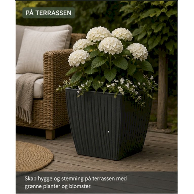 FERO square Koksgrå