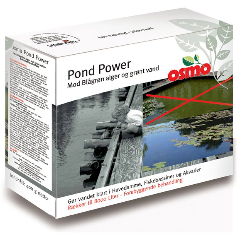 PondPower - mod blågrønne alger og grønt vand