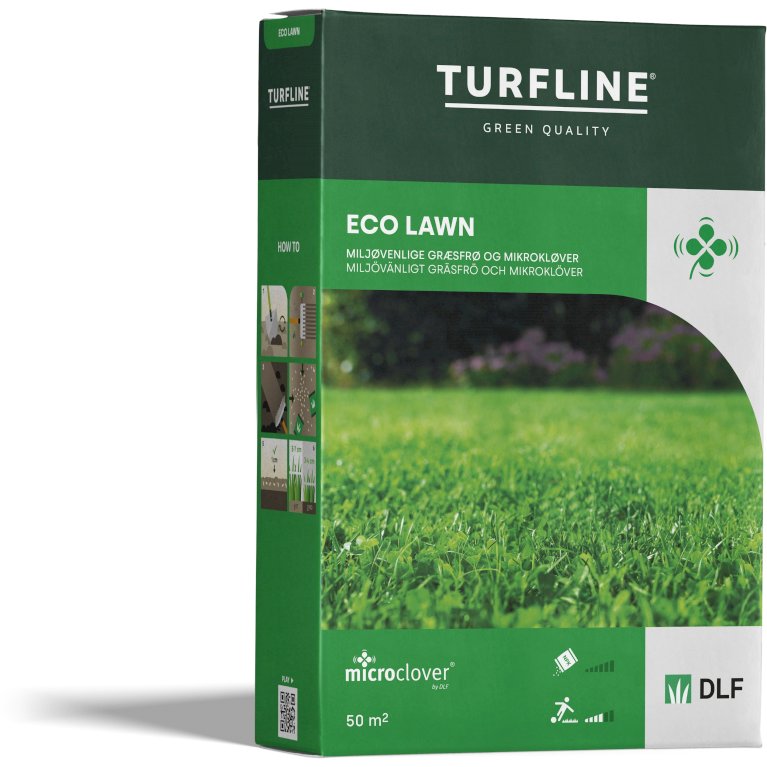 Turfline® Eco lawn med mikrokløver