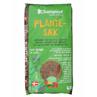 Plantesæk fra Champost 50 liter sække