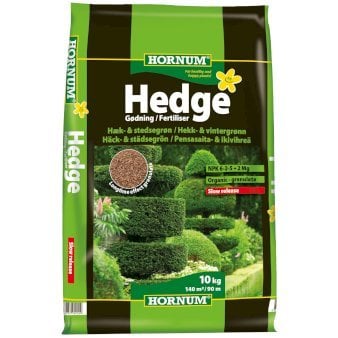 3 stk. Hækgødning NPK 6-2-5 +2 Mg 10 kg. sæk