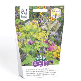 Blomster til bier og sommerfugle Dækker 10 m²