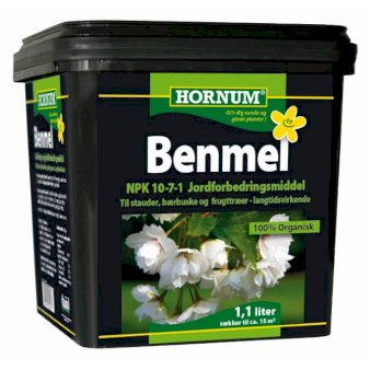 Hornum Benmel NPK 10-7-1 1,1 liter spand