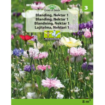 Blomsterblanding - Nektar 1 Dækker 8 m2