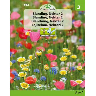 Blomsterblanding - Nektar 2 Dækker 8 m2
