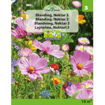 Blomsterblanding - Nektar 3 Dækker 10 m2