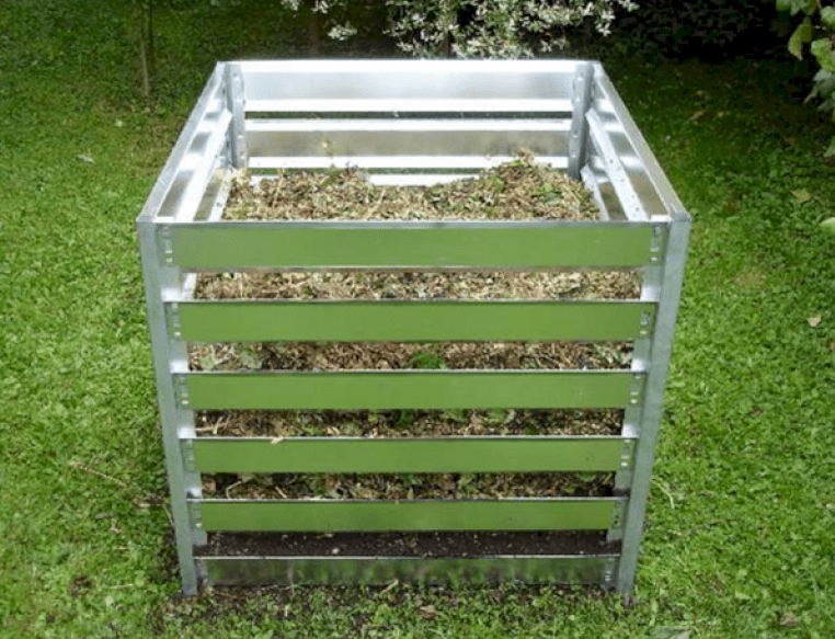 Kompost (galvaniseret stål) - Haveudstyr -